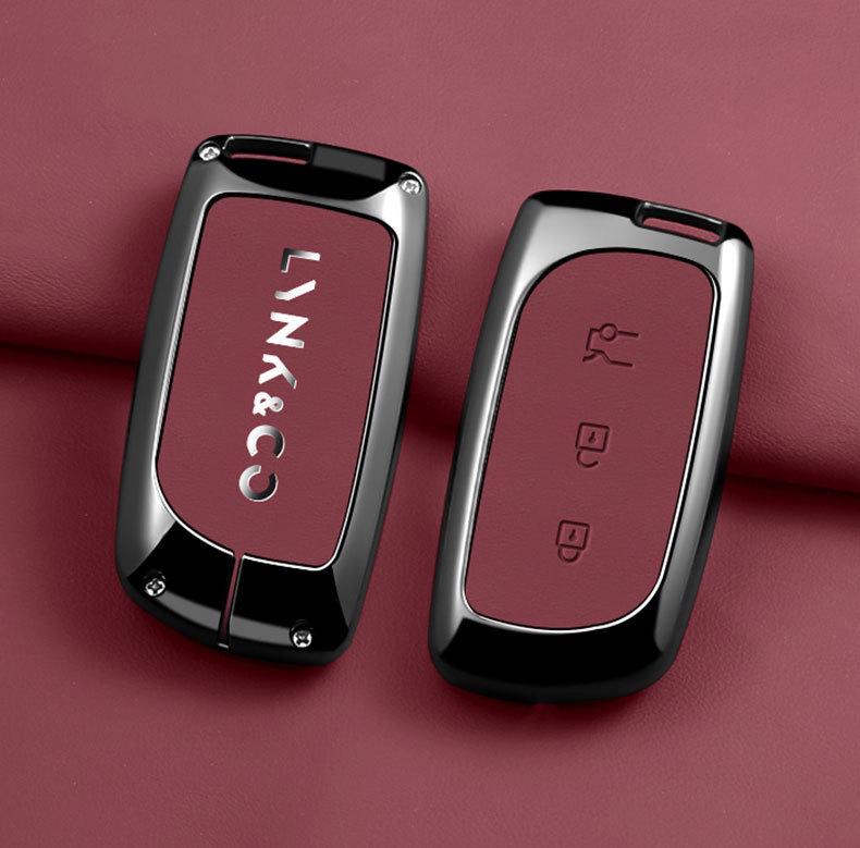 Vylepšení krytu klíče pro Lynk & Co 900, 2025 Z20 Nová energie Z10 Kovová přezka Plášť pro muže