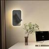 Minimalist LED Wall Mounted Reading Light Rotatable Bedside Wall Lamp Bedroom Decorative Wall Sconce Spotlight