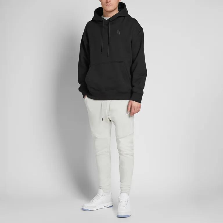 Nike Knitted Sweatpants Men's Ecru Moderate Cuffed Pants 805162-075