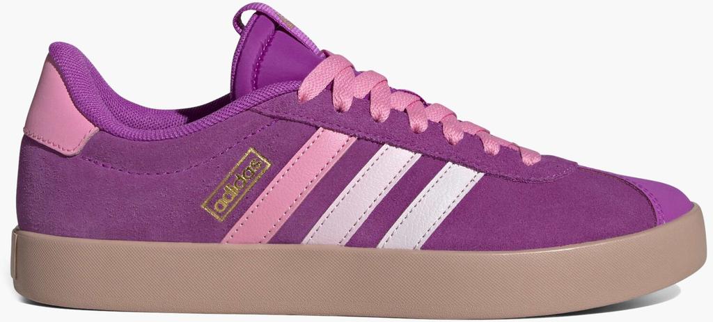 Женские кроссовки Adidas VL Court 3.0 flash pink/bliss pink/gold met