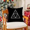 Skateboard Aesthetic Design HHUF Pillow Case Silky Short Plush With Invisible Zipper Dustproof Sofa Cushion Cover