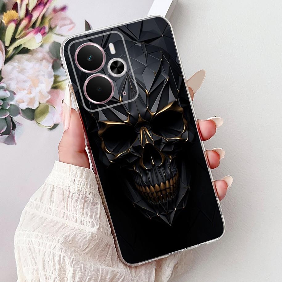 For Realme 14 5G Case Realme 14T Cover RMX5078 RMX5075 Shockproof Silicone Soft TPU Flower Bumper For Realme14 14 T Phone Shells
