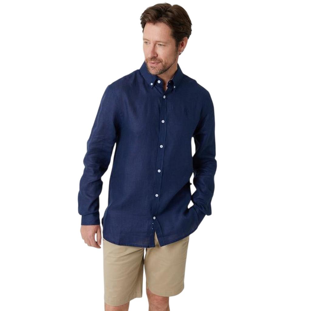 Saltwell Mens Oxford Long-Sleeved Formal Shirt
