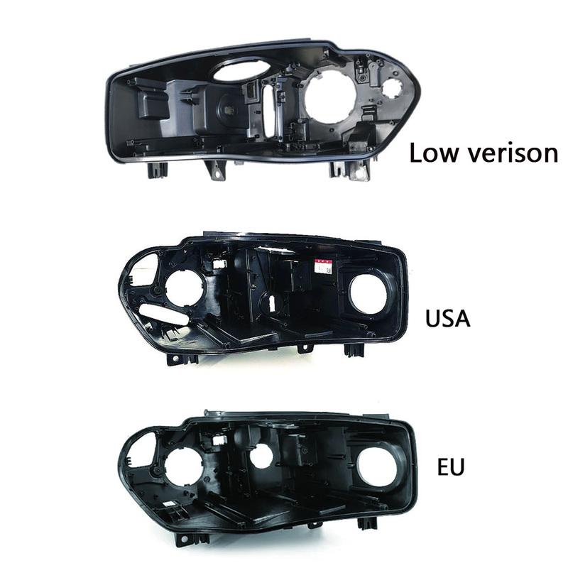 For BMW X5 F15 2014 2015 2016 2017 2018 Headlight Base Headlamp House Car Rear Base Auto Back House EU US LOW Version low Left