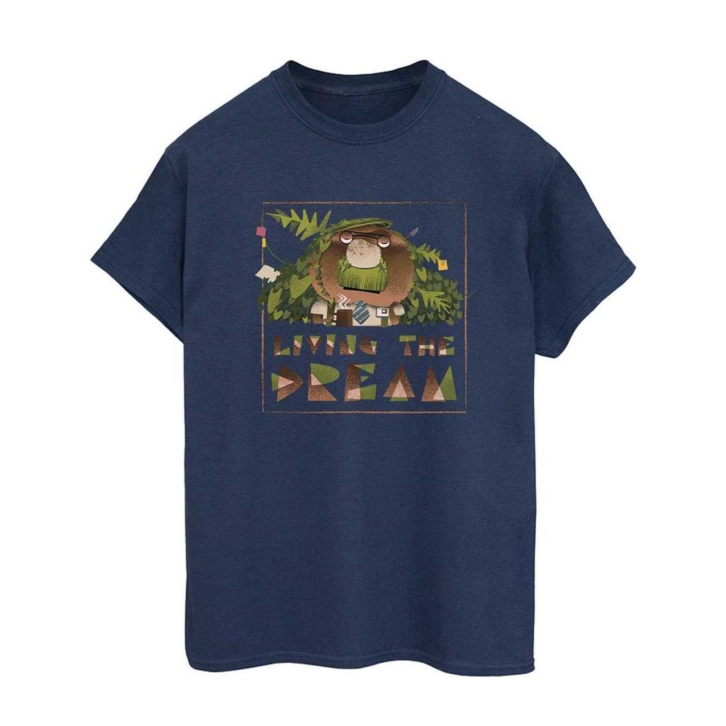 Elemental Womens/Ladies Living The Dream Cotton Boyfriend T-Shirt