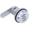 Secure Mechanical Code Lock for Cabinets and Drawers Zinc Alloy Construction with User Set Combination for Reliable Protection