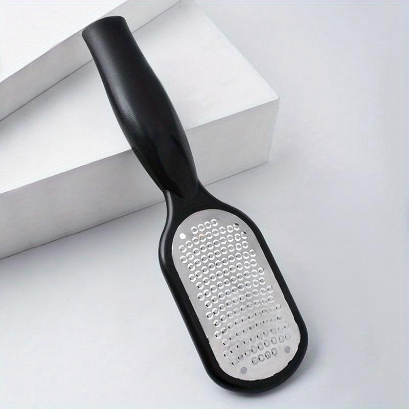 

Профессиональный инструмент для ухода за ногами - пилка для ног из нержавеющей стали для удаления омертвевшей кожи чёрный