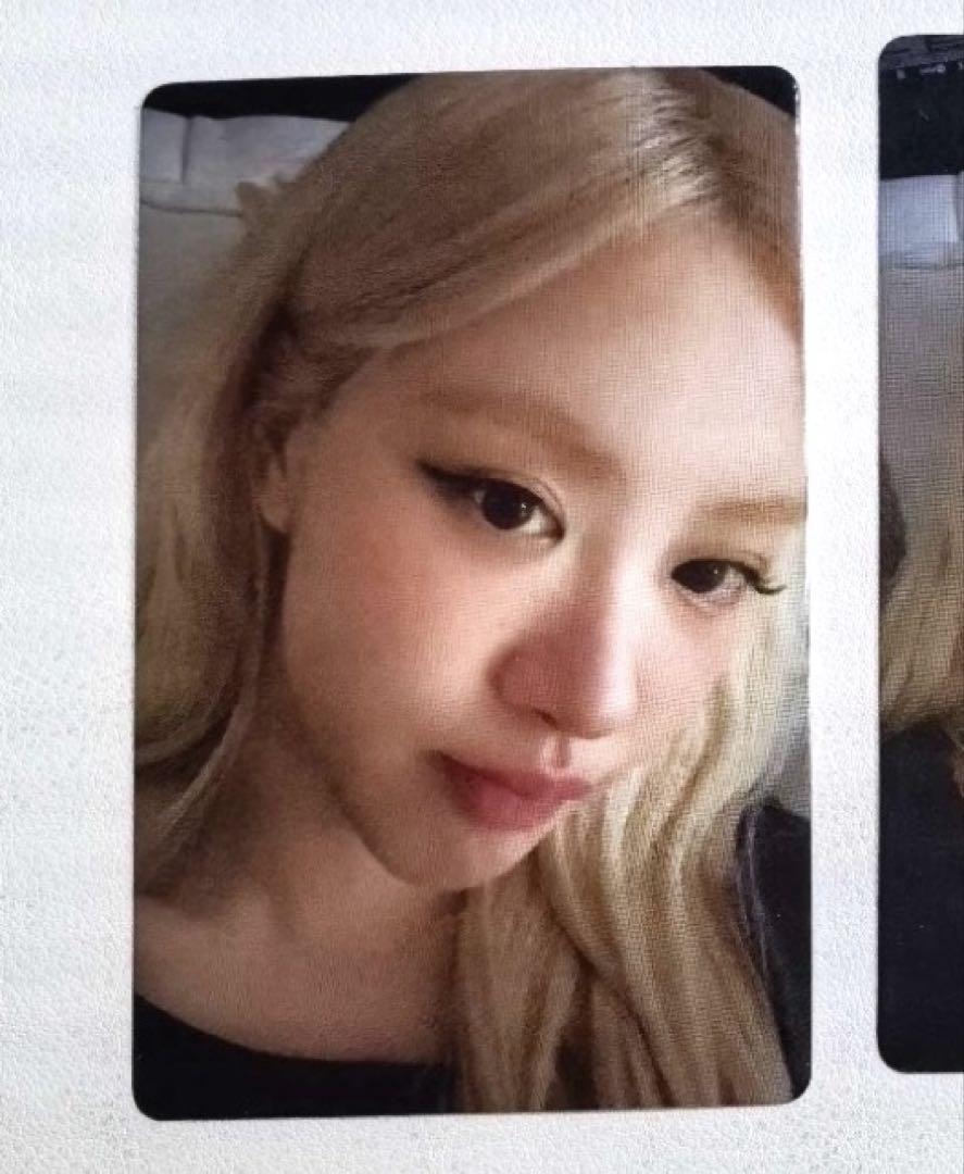 

[USED] BLACKPINK Rosé rosie Malaysia Pop-Up Exclusive Trading Card A