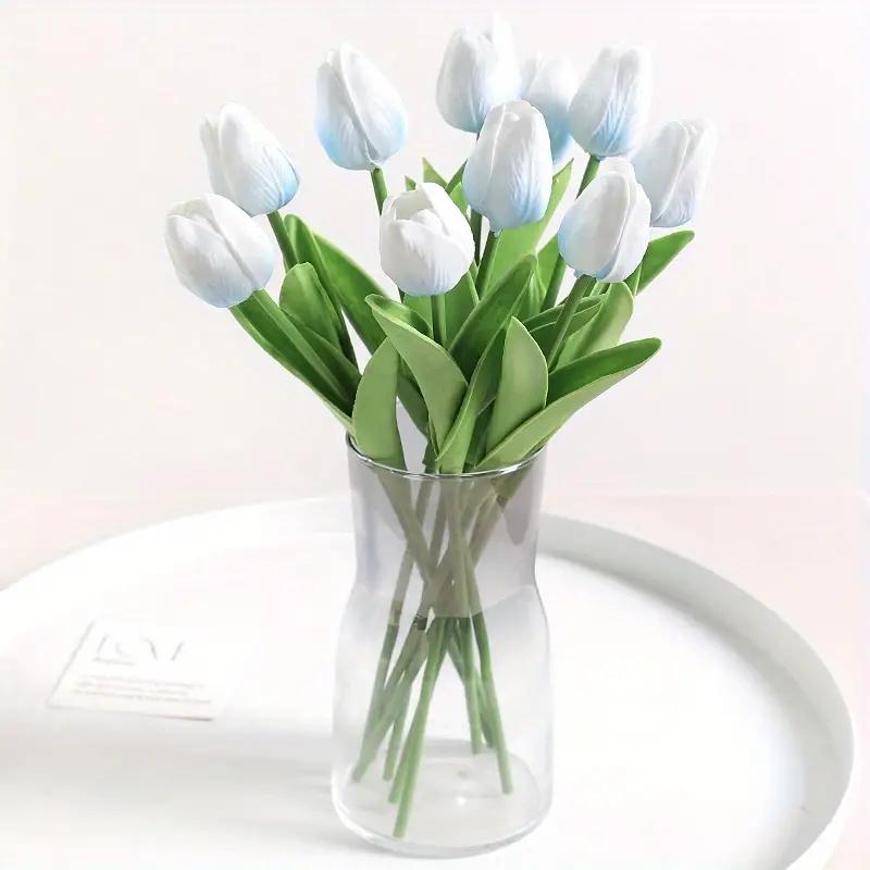 10PCS realistic artificial tulip bouquet DIY home decoration decorations