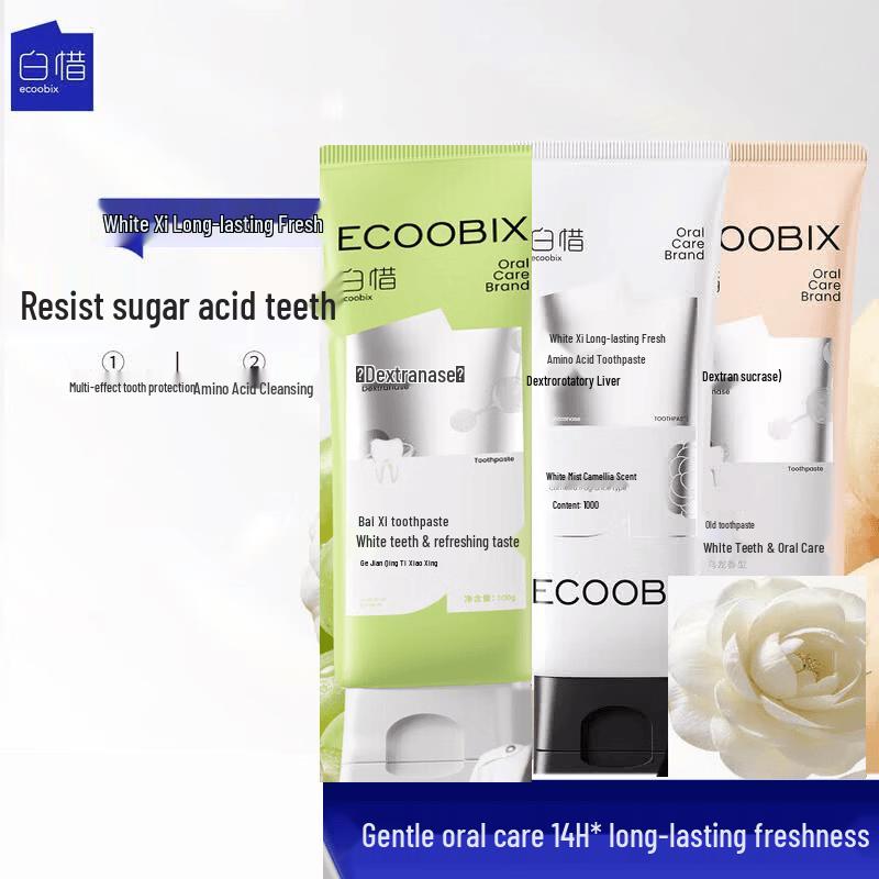 Baixi Multi-Flavor Fluoride Toothpaste 3-Pack