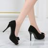 Summer Fashion New Fish Mouth Stiletto Fashion Catwalk Catwalk Super High Heel Wedding Shoes Casual Professional Women's Shoes