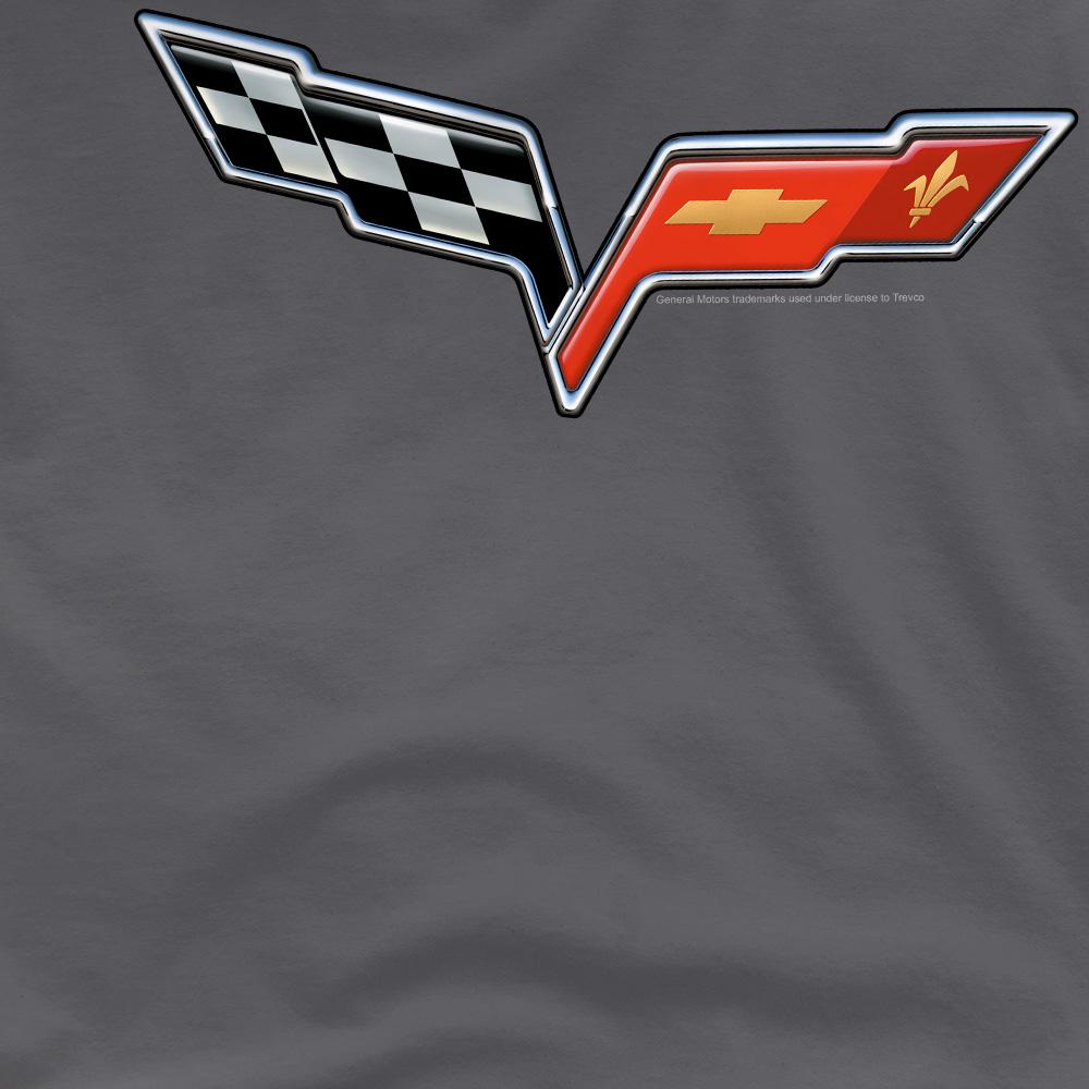 Chevrolet Unisex Adult The Vette Medallion T-Shirt