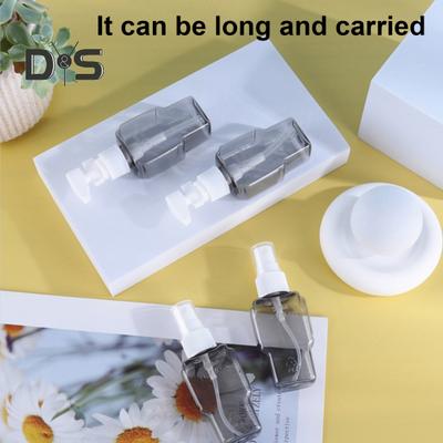 4Pcs/Set 50ML Travel Refillable Bottle Portable Leak Proof Reusable Lotion Shampoo Cosmetic Press Spray Dispenser Bottle Empty Toiletries Container
