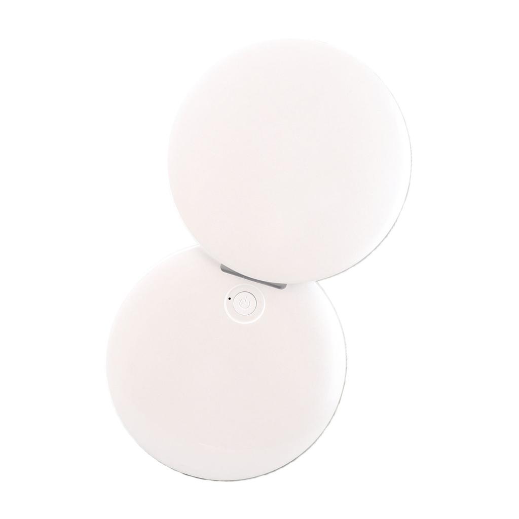 Sunscreen Test Mirror 2X Magnification Touch Control Sunscreen Camera Travel Makeup Mirror with Light
