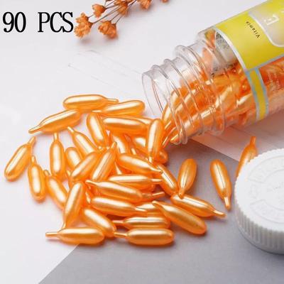 90 Stück/Box Fruchtsäure Anti-Falten-Essenz Glatte Haut Anti-Aging-Gesichtsserum