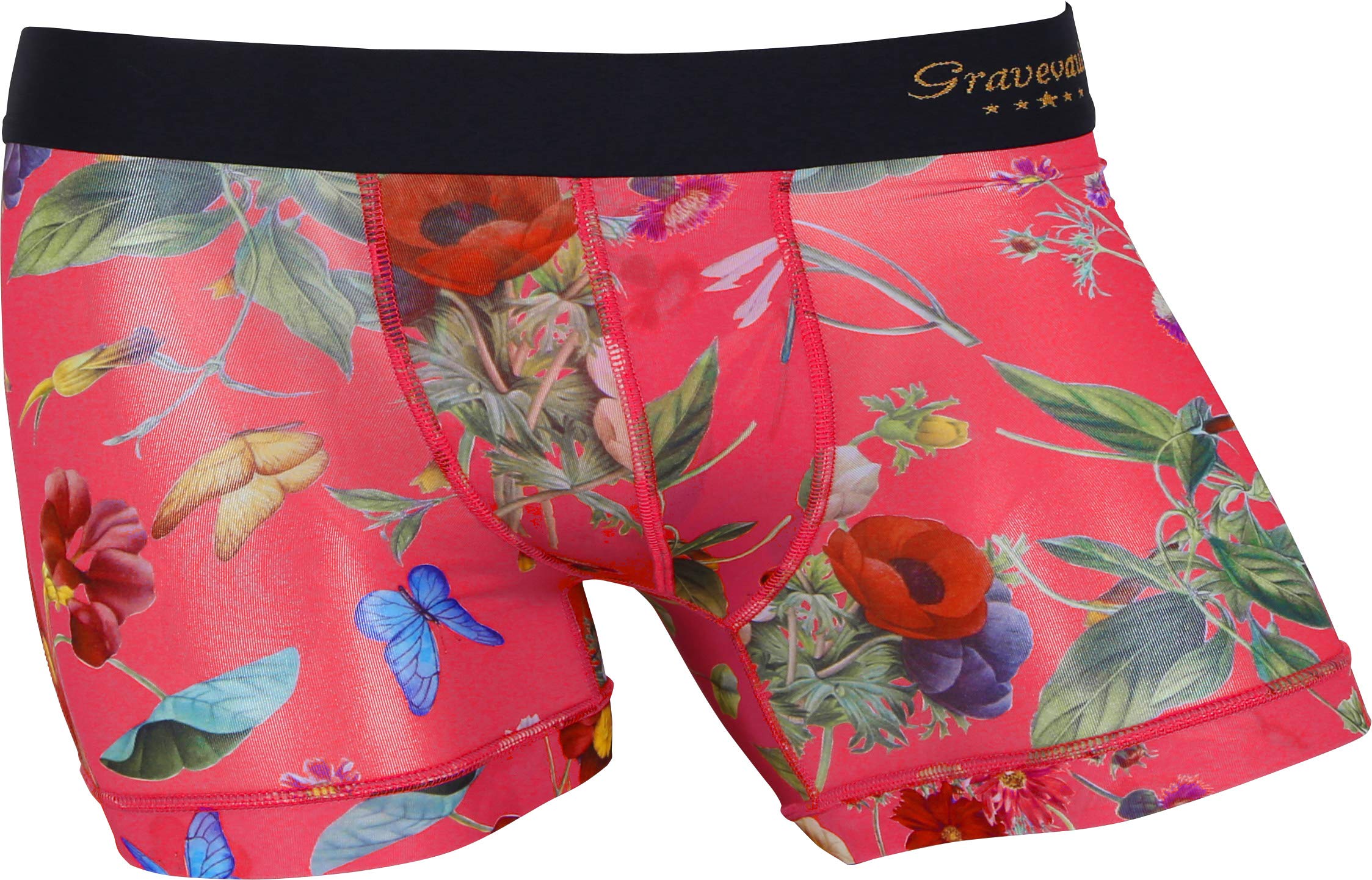 

Grave Vault Short Boxer Flamingo Pink Size Perfect for Day or as a Day Made in Japan with nylon for a stylish and stylish Men s Briefs, (3050972),