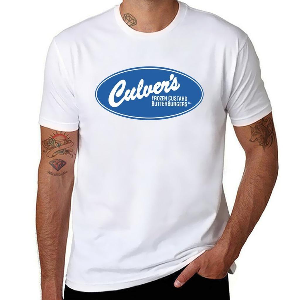 Culvers Logo 3 Tshirt Breathable Gym Short Sleeve Tshirt