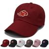 Dad Uzumaki Naruto Hat Akatsuki Logo Uchiha Obito Pain Embroidery Caps Baseball