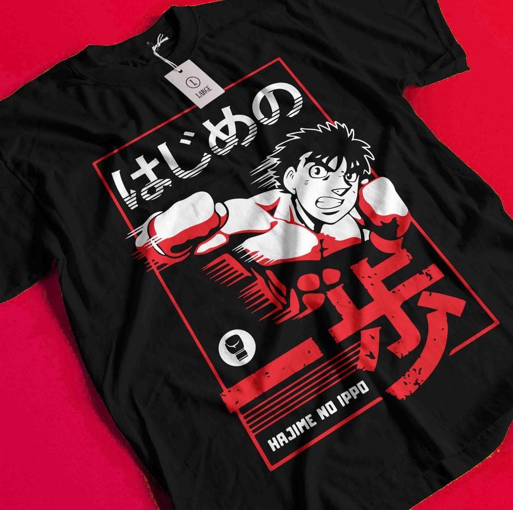 Hajime No Ippo T-Shirt Makunouchi Shirt Mamoru Ichiro Miyata Tshirt Ryo Mashiba BB890