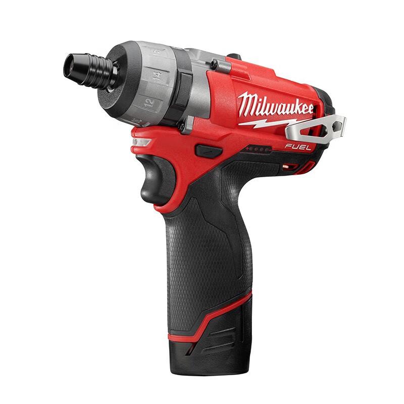 Milwaukee M12 FUEL 12V Brushless Cordless Screwdriver Kit CN Plug (adapter Included)