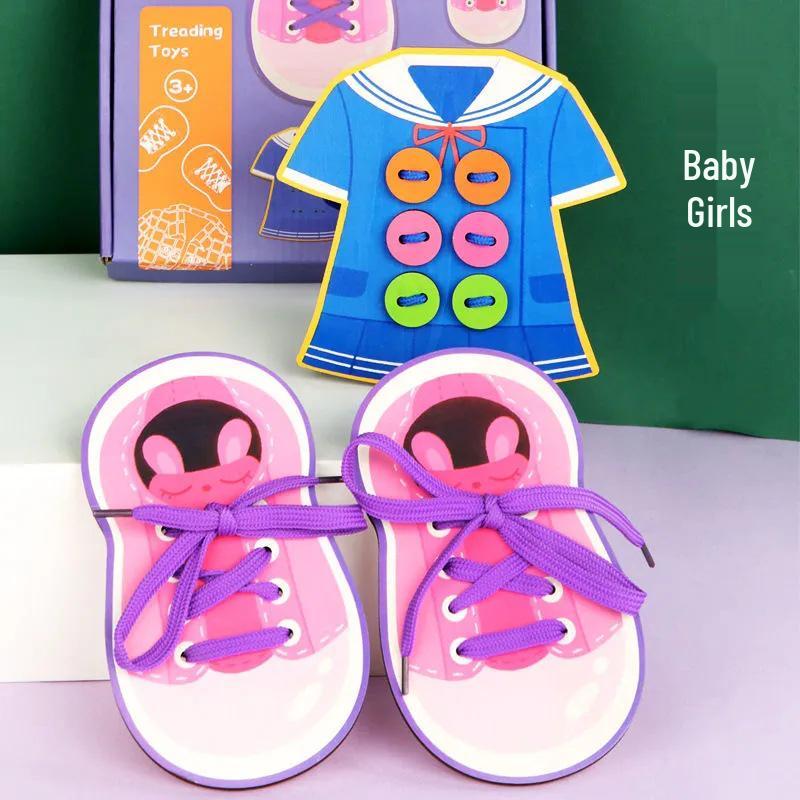 

Гра нанизування ґудзиків на нитку: Розвиваюча іграшка для пам яті та концентрації для дітей