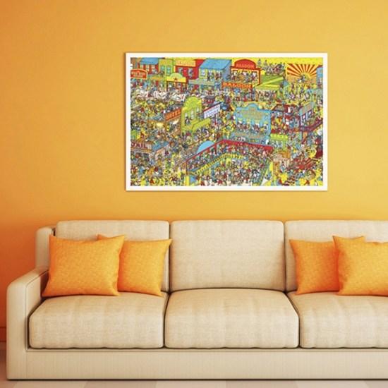 Find Wally Wild West Jigsaw Puzzle AL3308, Korean Popular Puzzles