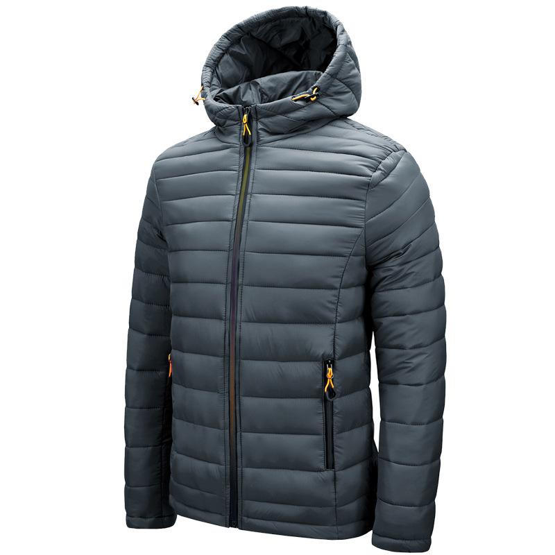 clothes, hooded winter warm and light winter coat, top can be printed logo