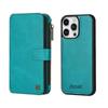 iPhone 16 Pro Multifunction Wallet Leather Case with Detachable Magnetic Cover