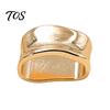 Irregular Curved Scarf Ring Oblate Ring, Geometric Simple Clip, Modern for Women Holder Neckerchiefs Scarves Shirts