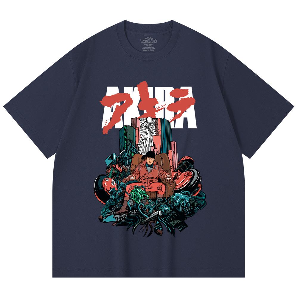 230 Gsm 100% Cotton Akira V1 Print Unisex Heavy Cotton T Shirt