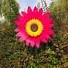 Multistyles Rotating Sunflower PVC Garden Yard Wind Spinner  Outdoor Party Picnic Decor