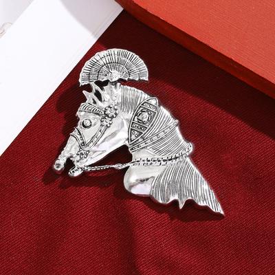 Horse Accessories Men's and Women's Retro Animal Brooches