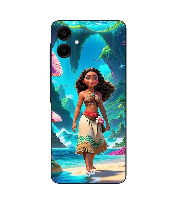 Coque de téléphone - Maniacase - Samsung Galaxy A06 - VAIANA ART ANIME - Silicone - Souple