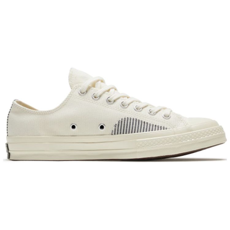 Converse 1970S Chuck 70 Ox Egret Minimalist Comfortable Low-Top Canvas Shoes Unisex Sneakers Off-White 166861C