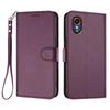 For Samsung Galaxy Xcover7 Leather Case Wallet Stand Phone Cover with Wrist Strap