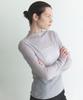 Onaenon Lace See-Through T-Shirt New6Se231