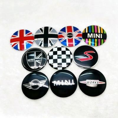 Car Emblem Wheel Hub Cover Sticker Accessory For Mini Works Cooper F54 F55 F56 F57 F60 R50 R52 R53 R55 R56 R57 R58 R59 R60