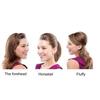 Příčesek Topknot Fluffy Bezpečné umělé vlákno pro ženy Stylové pokrývky hlavy