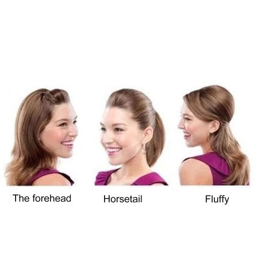 Příčesek Topknot Fluffy Bezpečné umělé vlákno pro ženy Stylové pokrývky hlavy