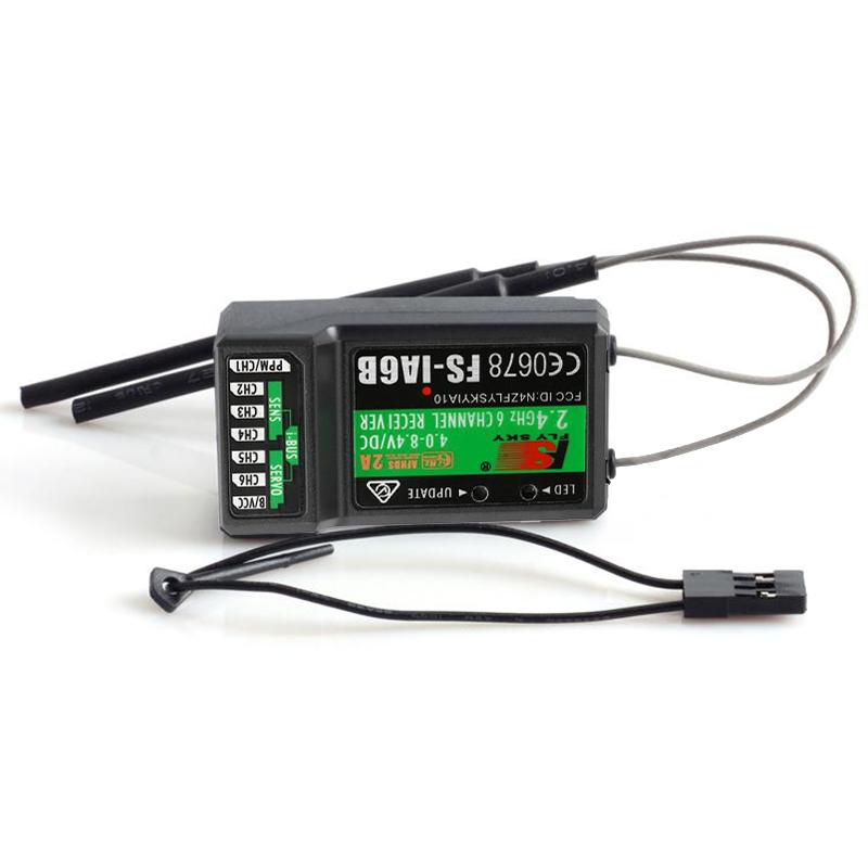 Flysky Fs-Ia6B Receiver Ppm Output With Ibus Interface Model Aircraft Remote Control Receiver For I6 I6S I6X Transmitter