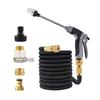 High-Pressure Car Wash Gun Set with Metal Extension and Rubberized Handle