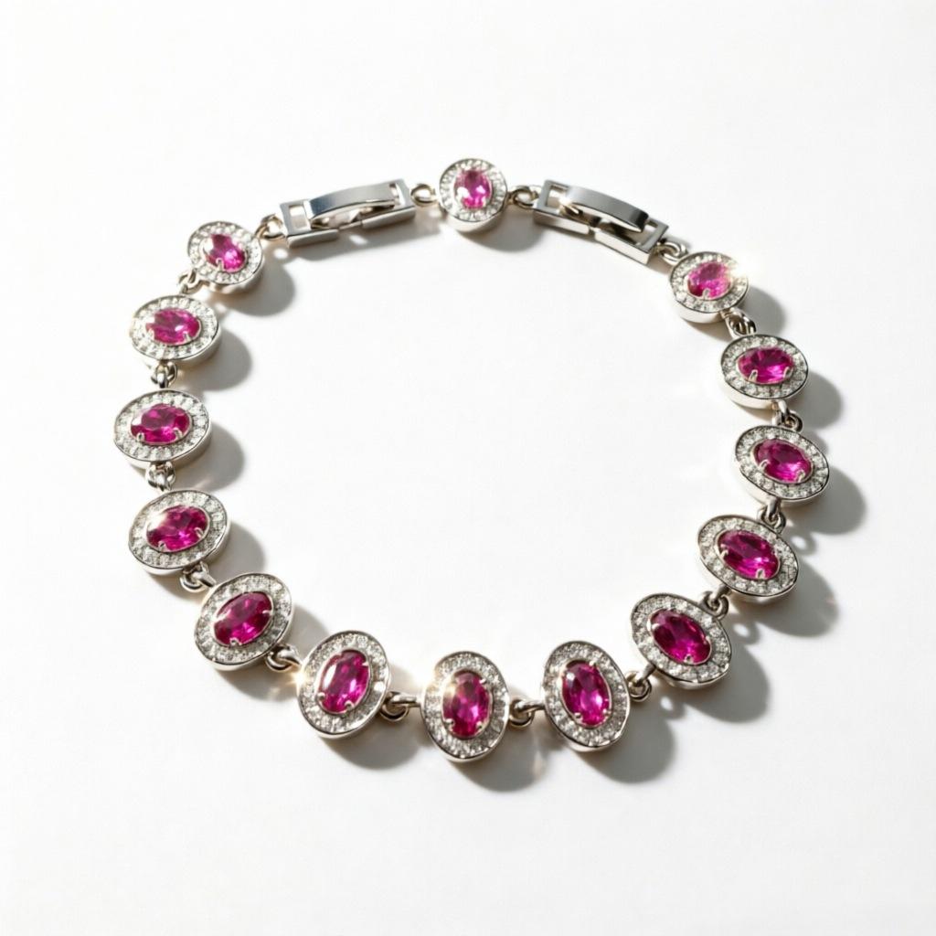 Korean Version of Fashionable Fresh and Sweet Geometric Zircon Bracelet Women's Niche Versatile Accessories Exquisite Design Jewelry 2026