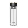 FUGUANG G2116 Double-Layer Glass Tea Infuser Water Bottle