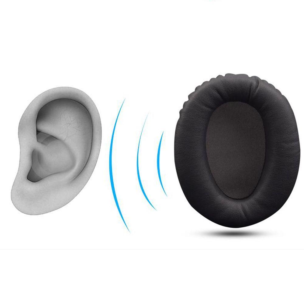 2Pcs Repair Parts Earmuff Earpads Replacement Ear Cushion Ear Pads Foam Sponge