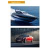 Waterproof 85mm 0-999 km/h MPH Knots GPS Speedometer Odometer Trip Tachometer Hours with Fuel Voltmeter Water Temp for Boat Car