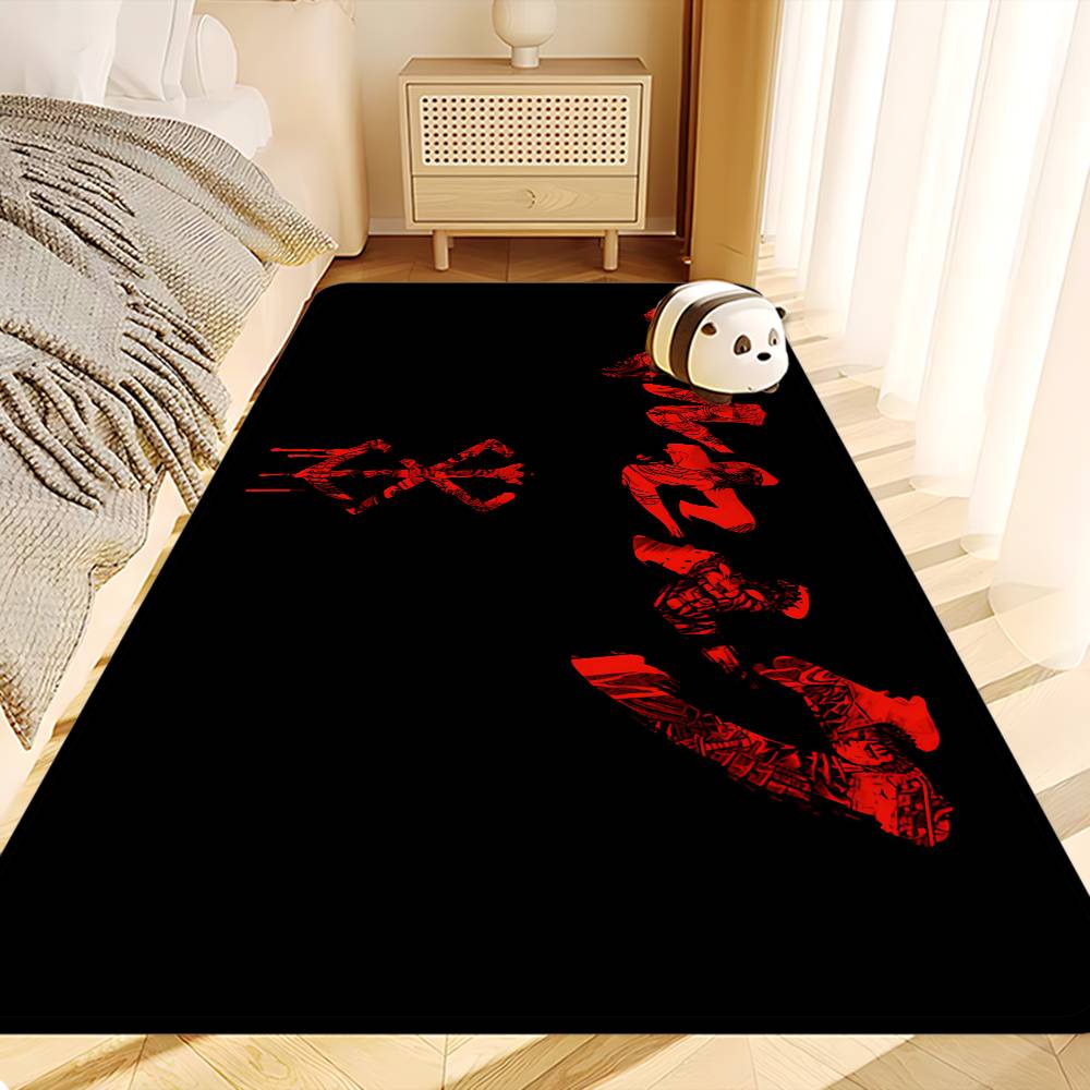 Berserk Guts Entrance Door Mat Rectangle Anti-slip Home Soft Badmat Front Door Indoor Outdoor Mat Household Carpets