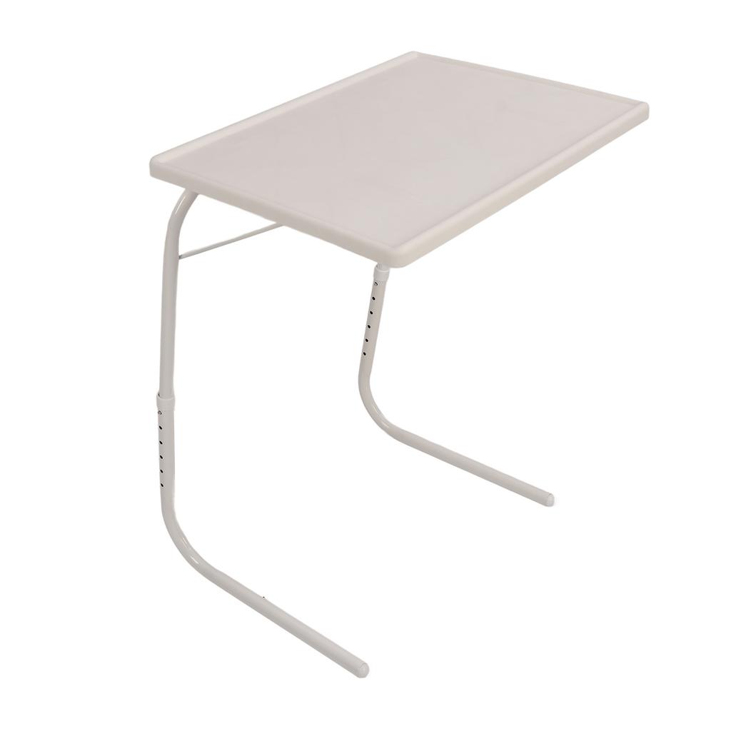 Folding Couch Table Tray for Eating Snack Food 3 Angles Settings Stowaway Laptop Stand Couch Dinner