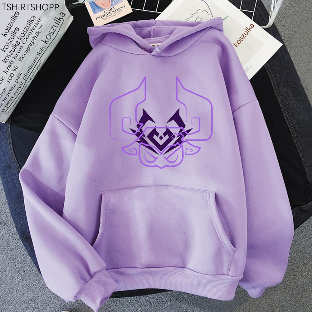 Anime Genshin Impact Varesa Hoodie 2025 Retro Damen/Herren Hoodies Kawaii Herbst Winter Kleidung Ästhetisches Sweatshirt Vintage
