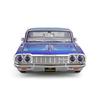 Maisto 1/26 Scale Chevrolet Impala 1964 Blue Custom Lowriders Series / Diecast Model Car, Finished Product 32547