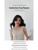 2026 New Arrival Women's Seamless U-Neck Ice Silk Camisole - One Size, Solid Color Sleeveless Top